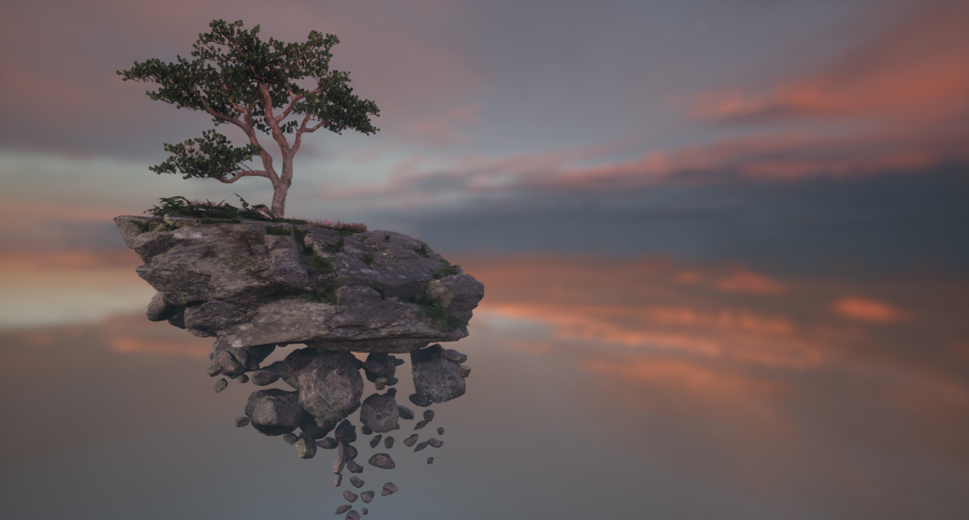 Set dressing study - Flying stone — image 5