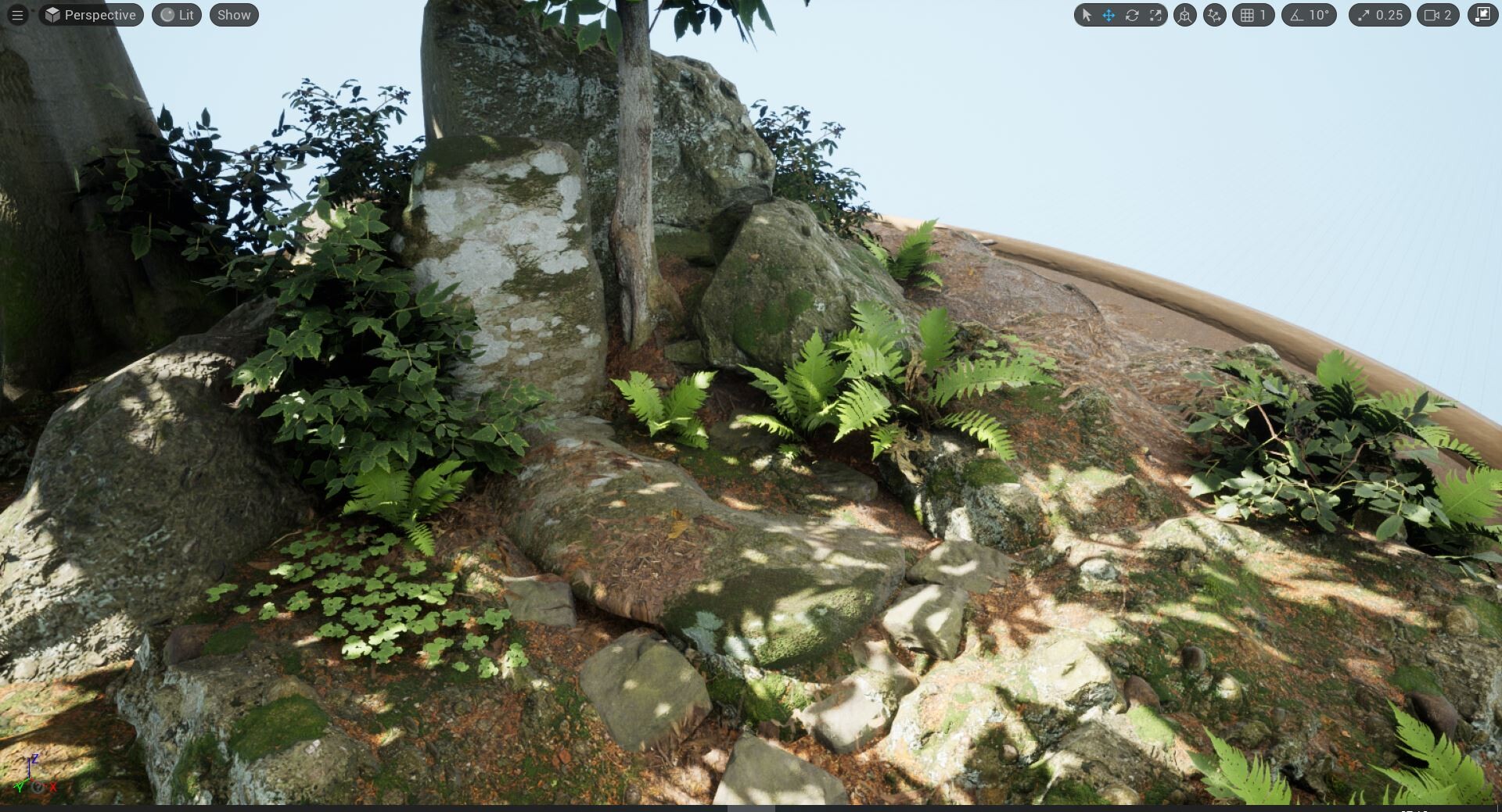 Set dressing study - Broadleaf Pot