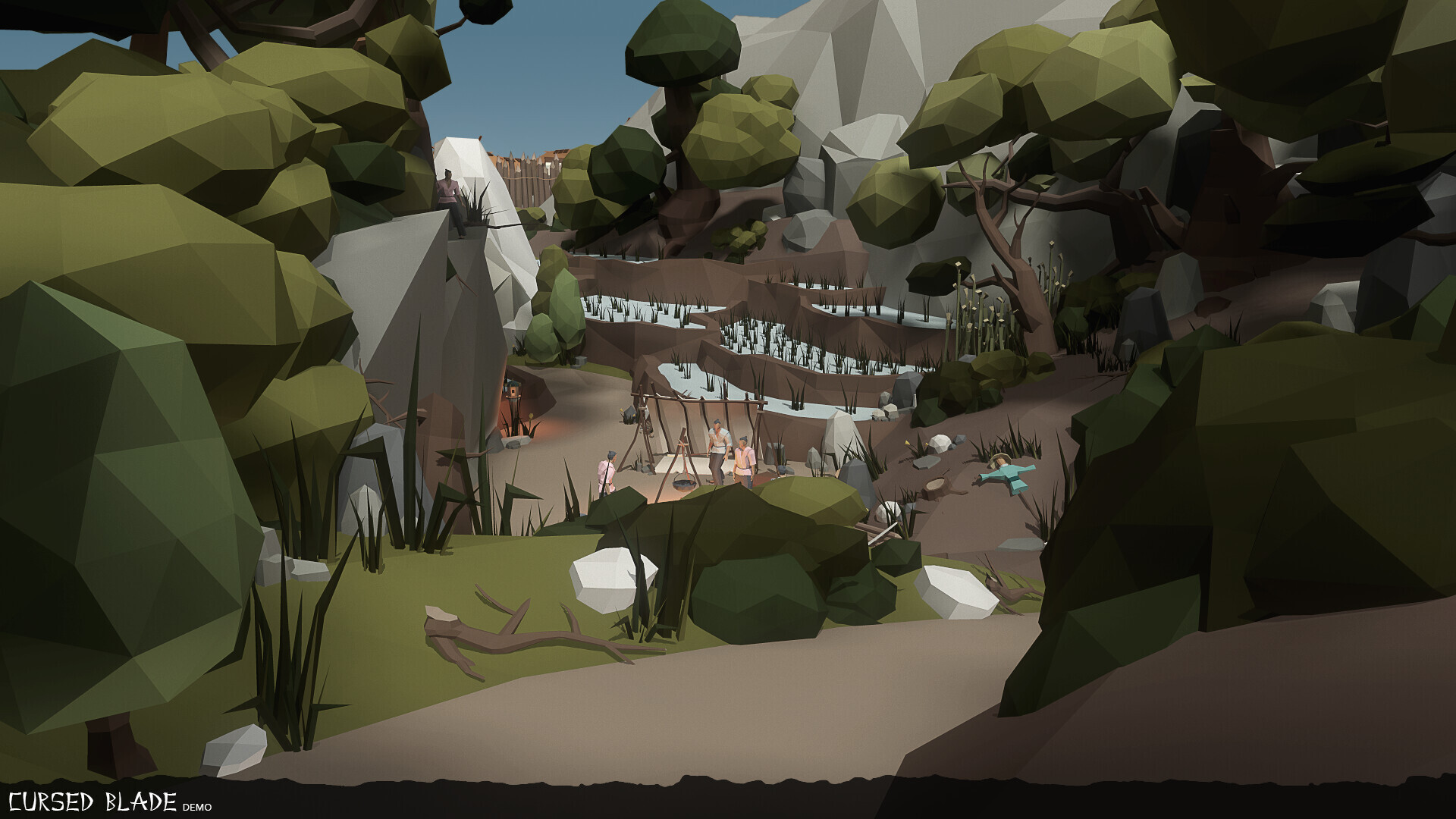 Level art and design - Cursed Blade Game — image 19