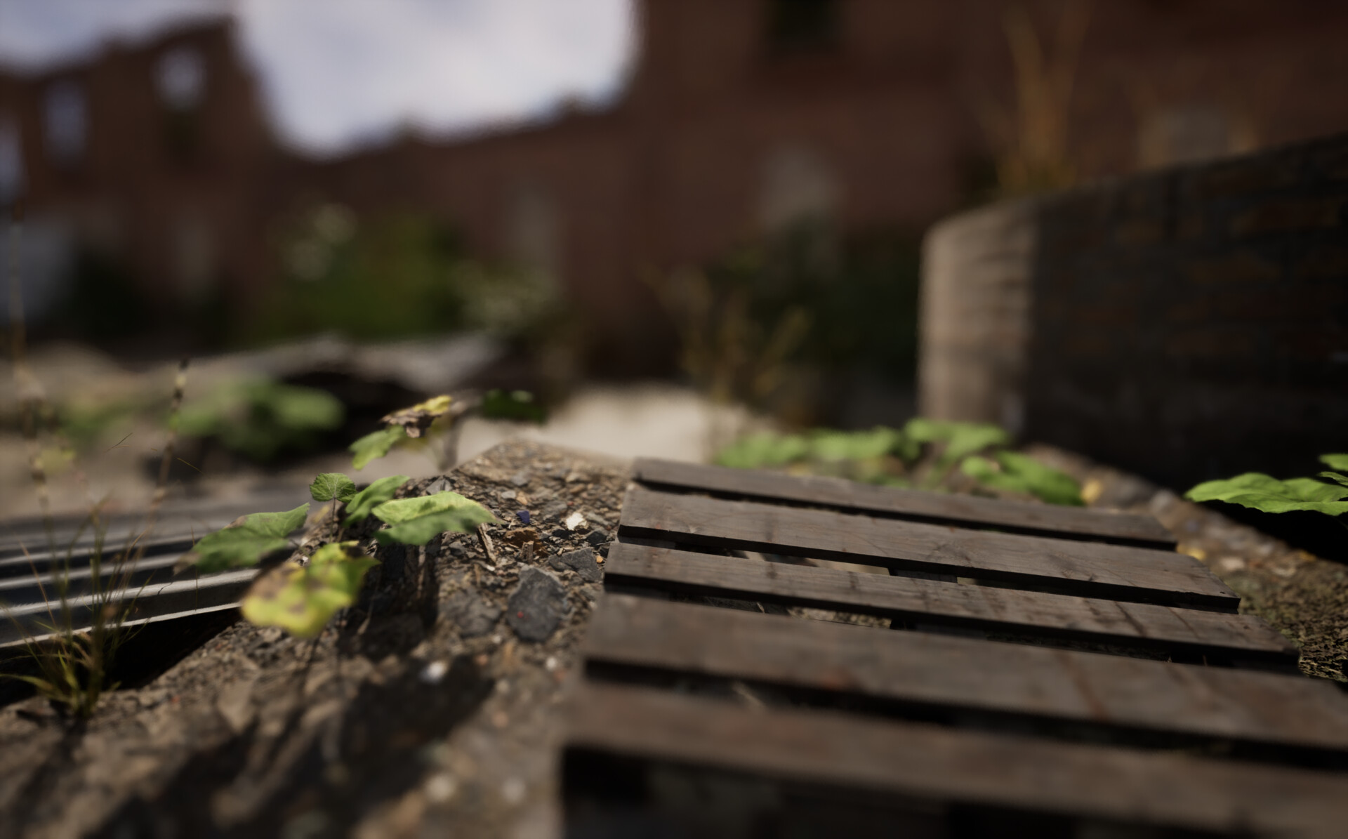 Set dressing study - Old industrial quarter — image 14