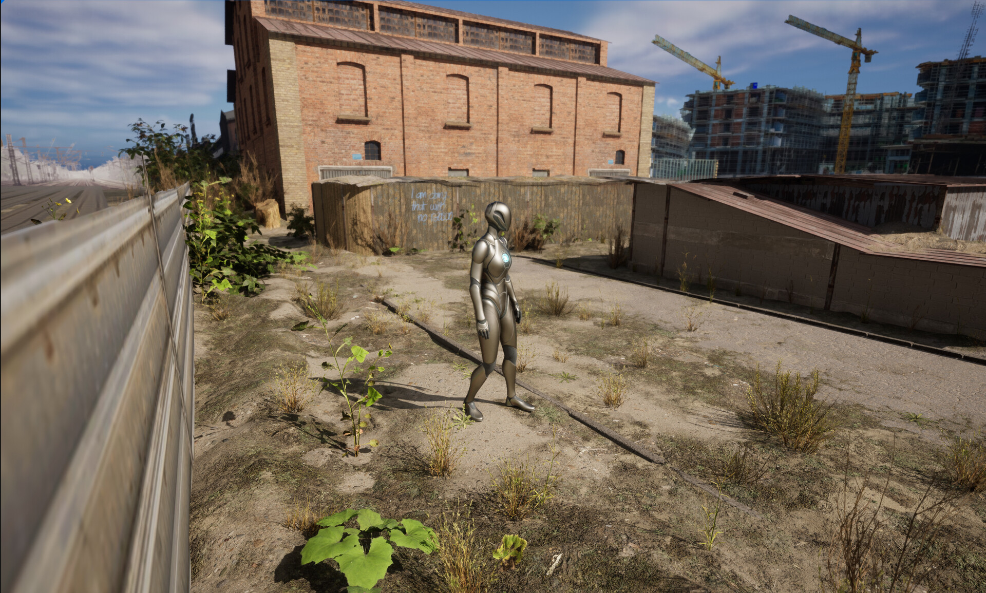 Set dressing study - Old industrial quarter — image 24