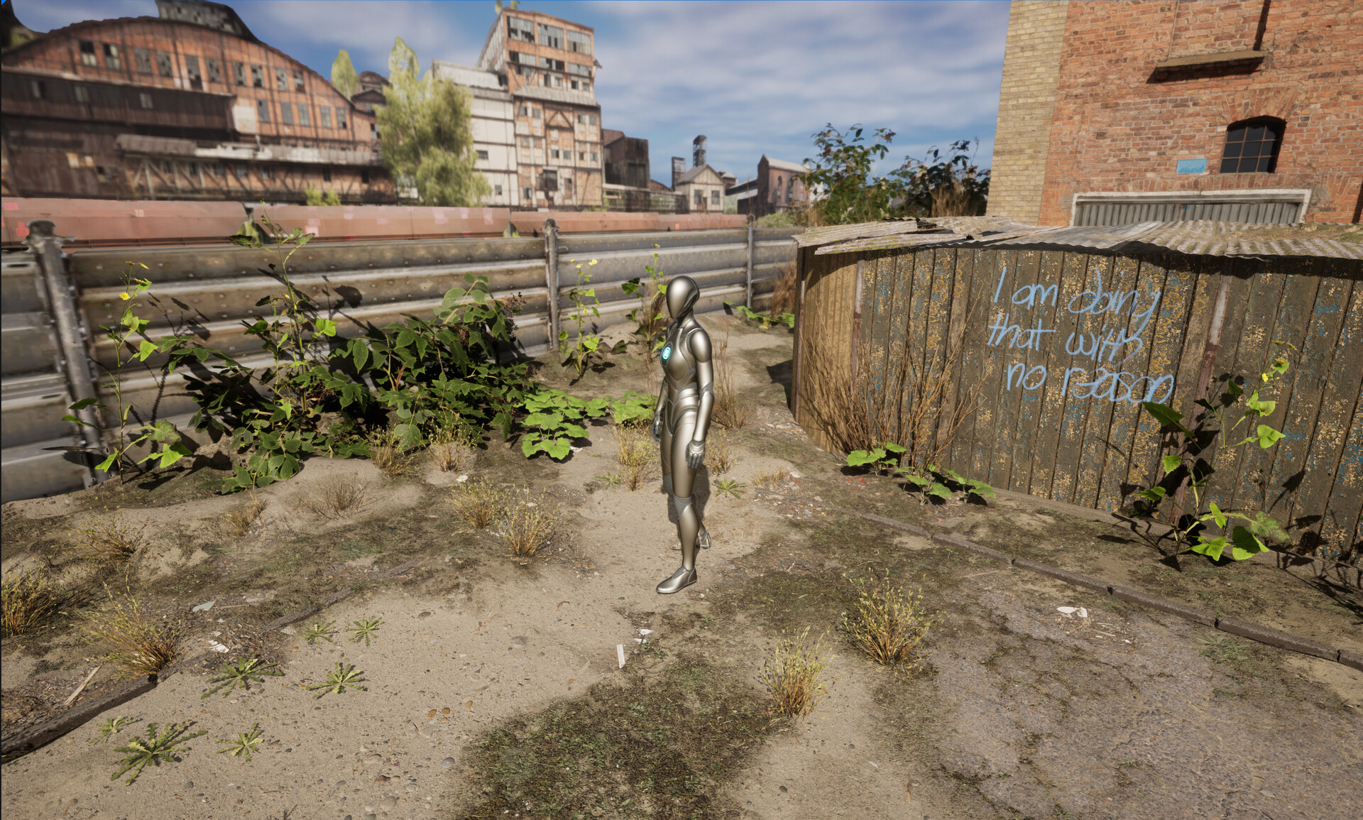 Set dressing study - Old industrial quarter — image 26