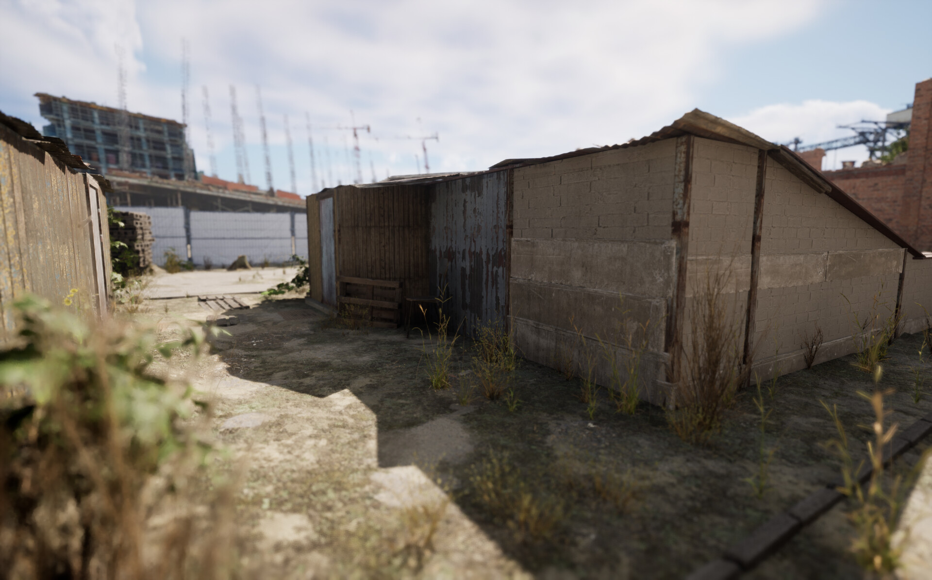 Set dressing study - Old industrial quarter — image 31