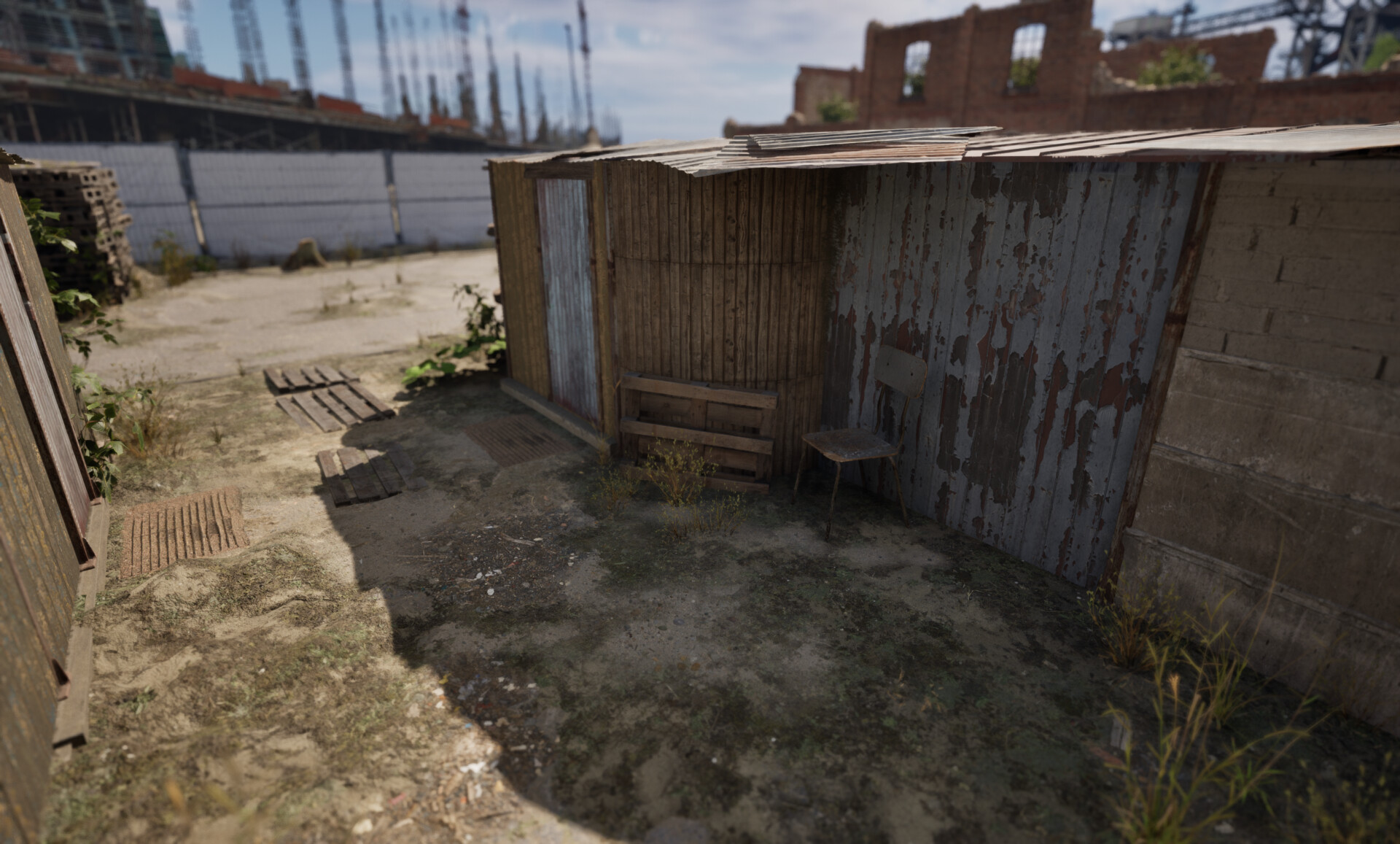 Set dressing study - Old industrial quarter — image 32