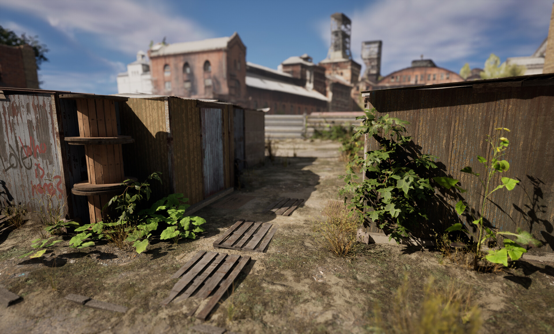 Set dressing study - Old industrial quarter — image 34