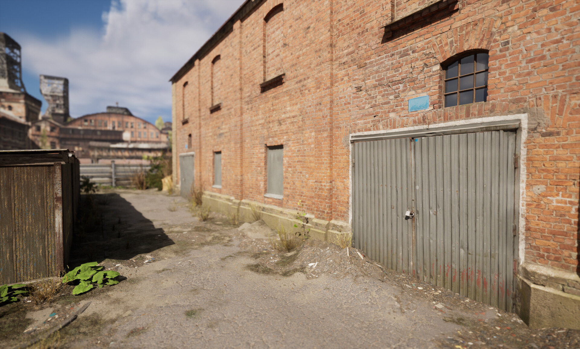 Set dressing study - Old industrial quarter — image 38