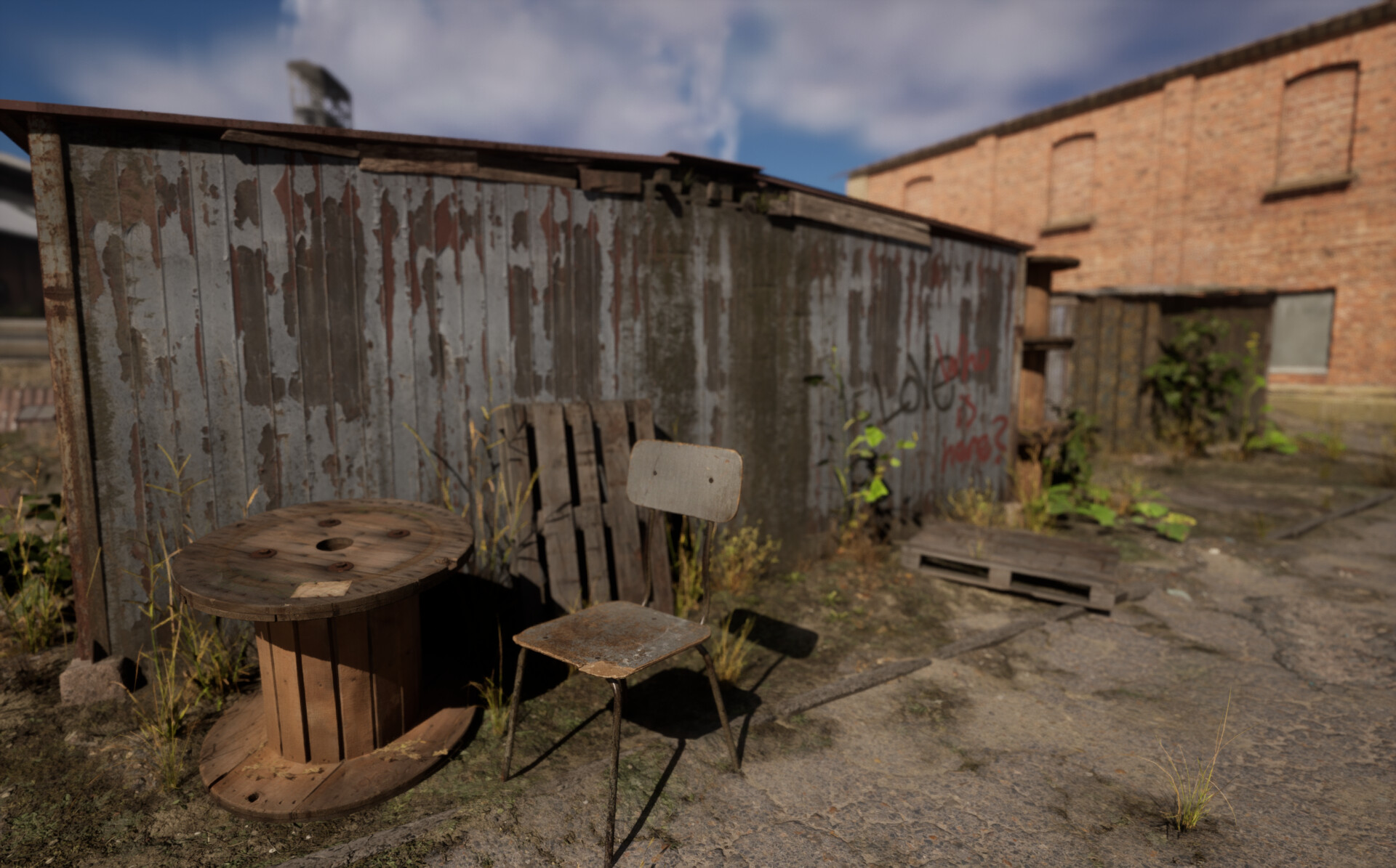 Set dressing study - Old industrial quarter — image 5