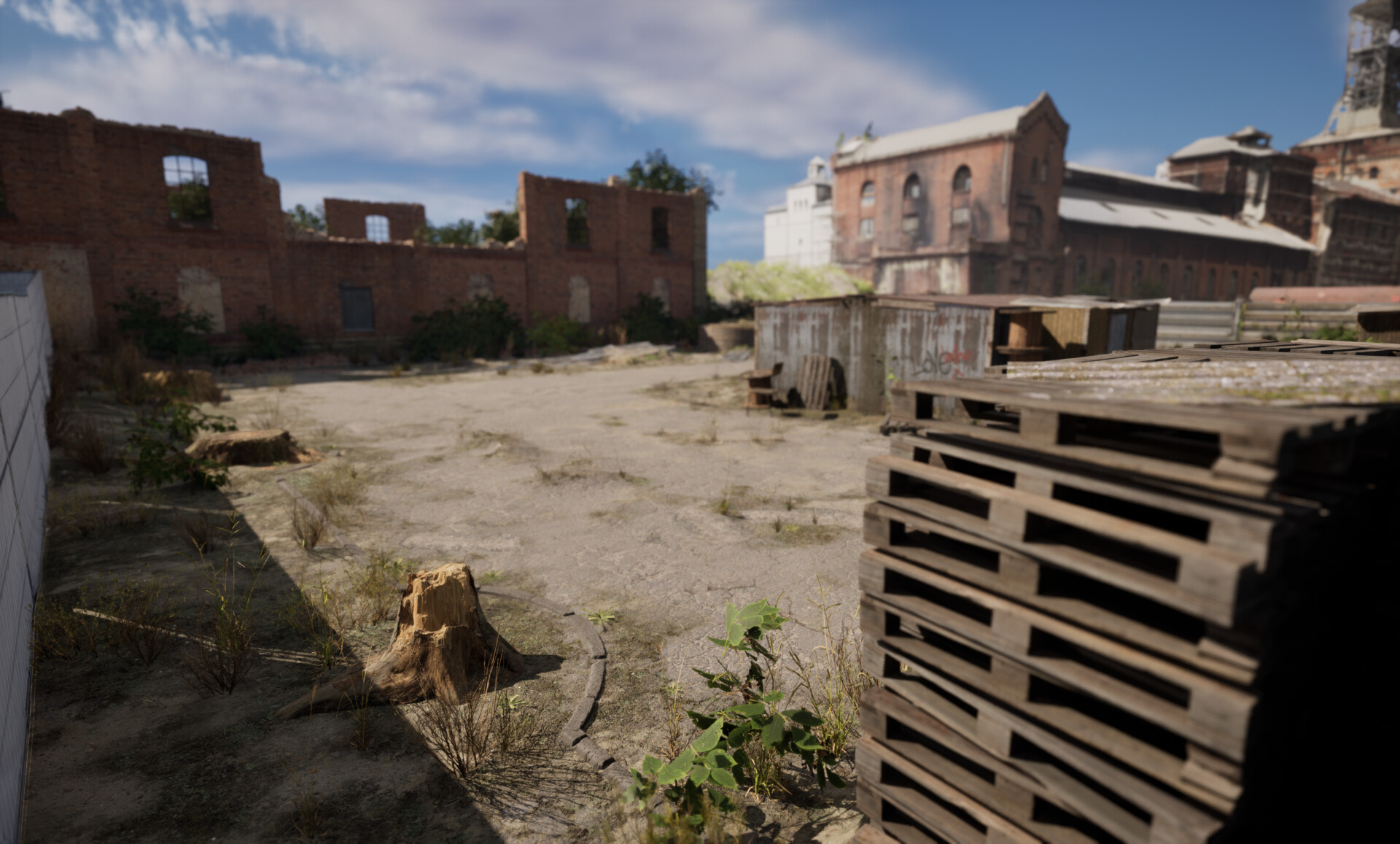 Set dressing study - Old industrial quarter — image 43