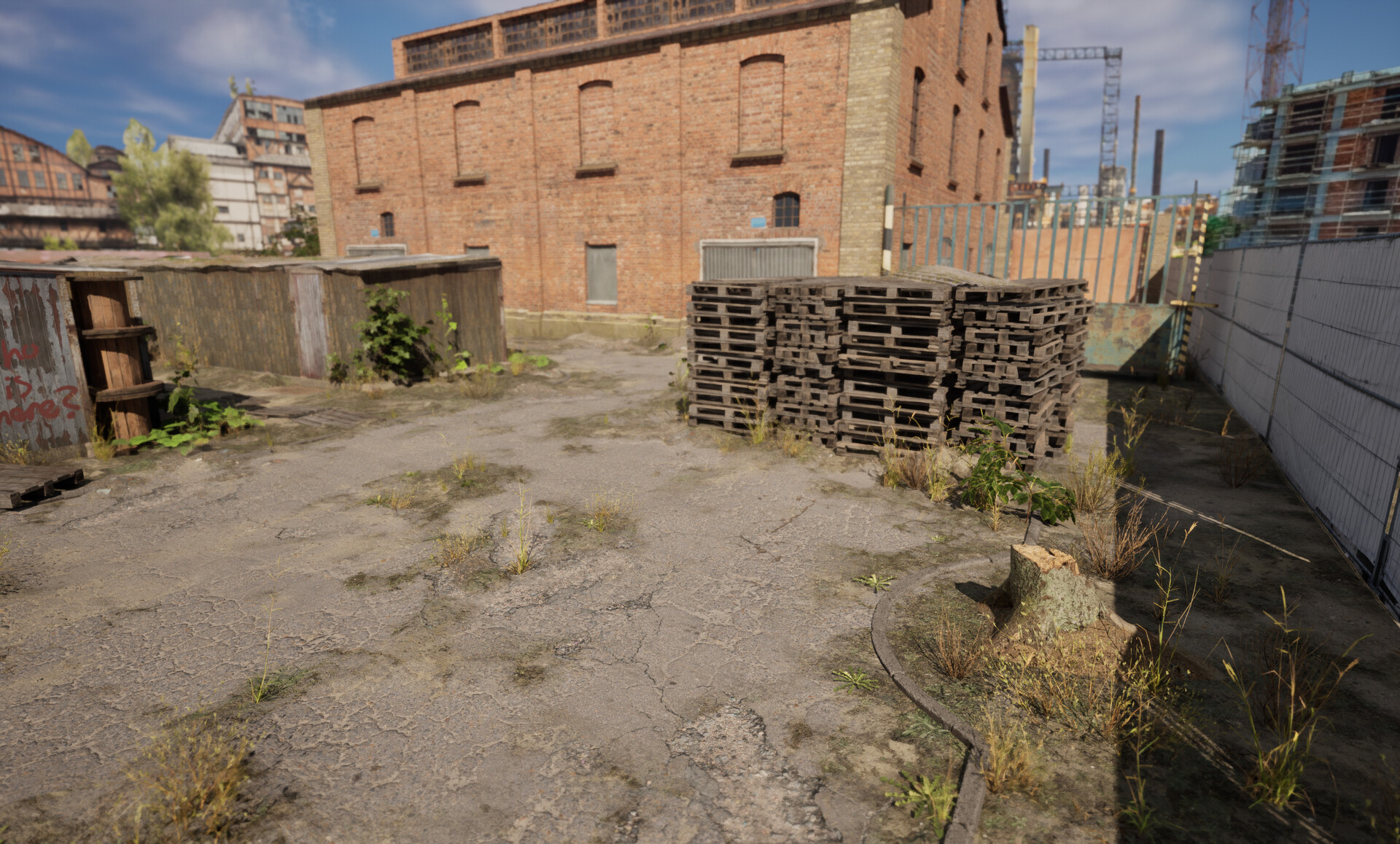 Set dressing study - Old industrial quarter — image 45