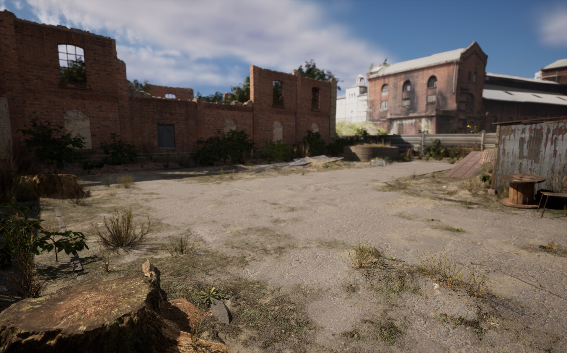 Set dressing study - Old industrial quarter — image 46