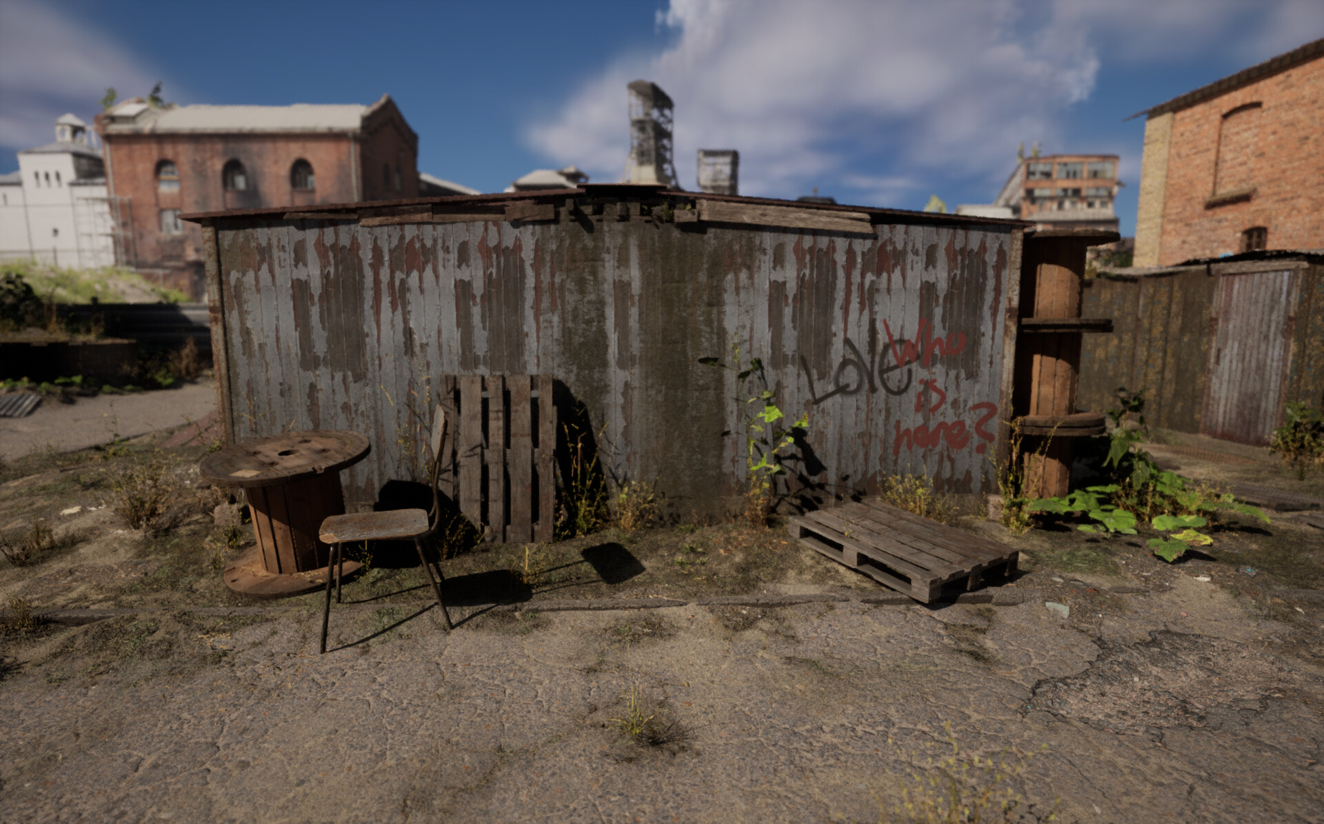 Set dressing study - Old industrial quarter — image 6