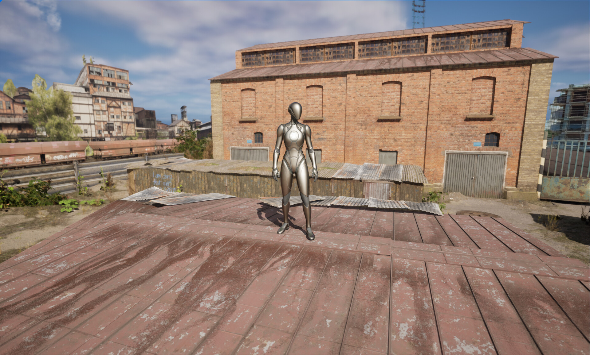 Set dressing study - Old industrial quarter — image 55