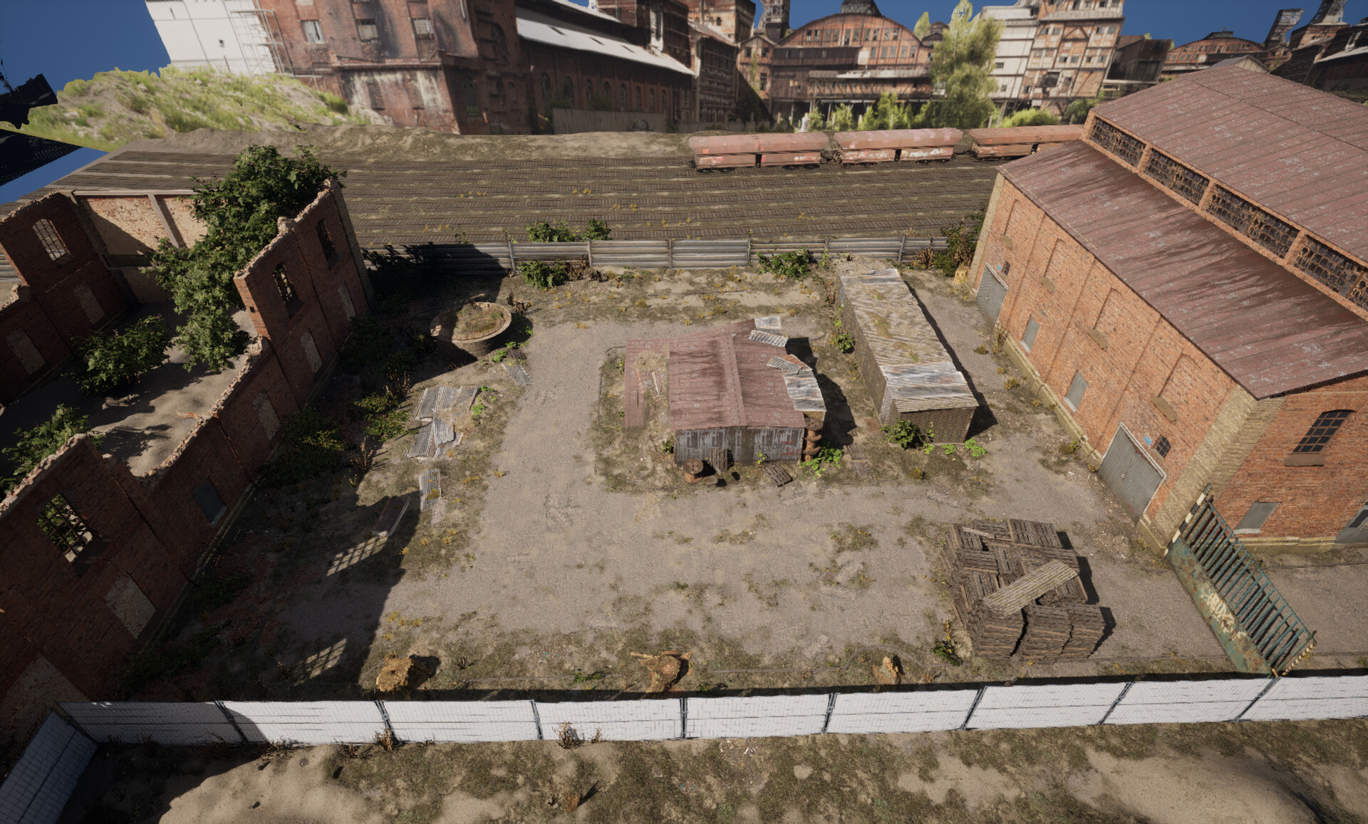 Set dressing study - Old industrial quarter — image 59