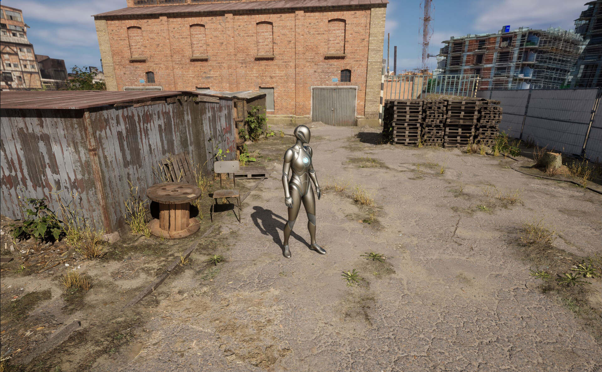 Set dressing study - Old industrial quarter — image 8